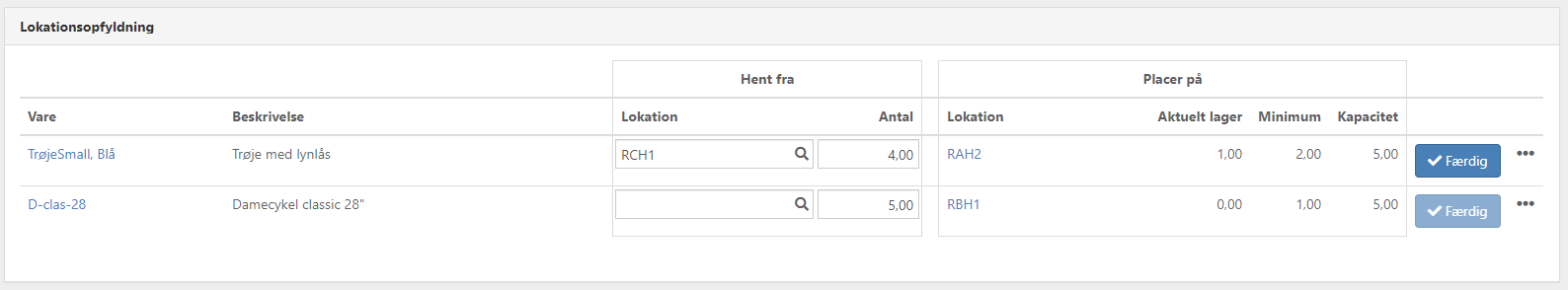 Funktion til lokationsopfyldning i Xena